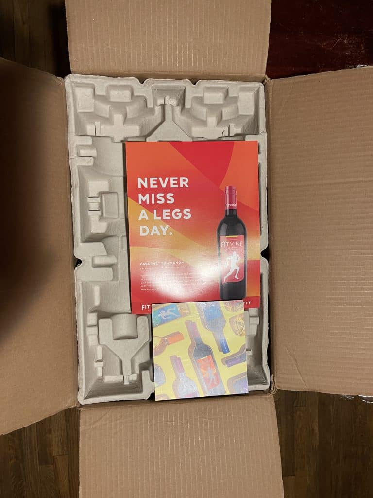 Box of FitVine Wine